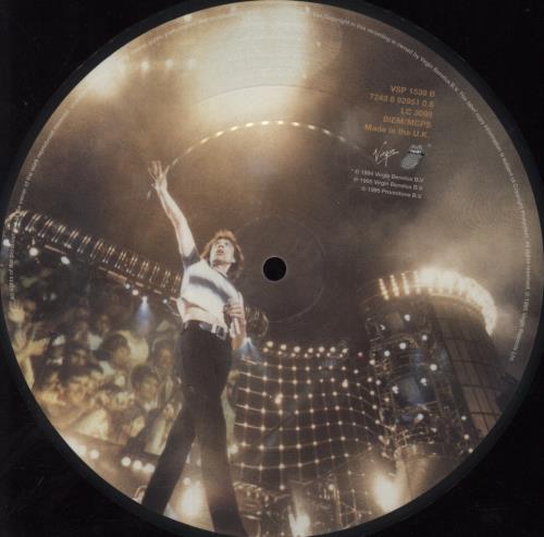 The Rolling Stones I Go Wild - Unnumbered 7" vinyl picture disc (7 inch picture disc single) UK ROL7PIG849808