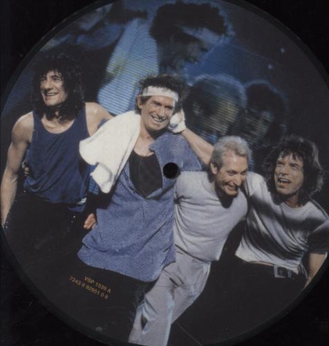 The Rolling Stones I Go Wild - Unnumbered 7" vinyl picture disc (7 inch picture disc single) UK ROL7PIG849808