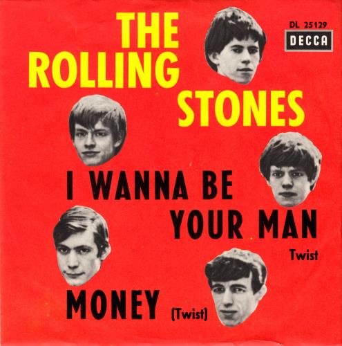 The Rolling Stones I Wanna Be Your Man - 1st 7" vinyl single (7 inch record / 45) German ROL07IW792247
