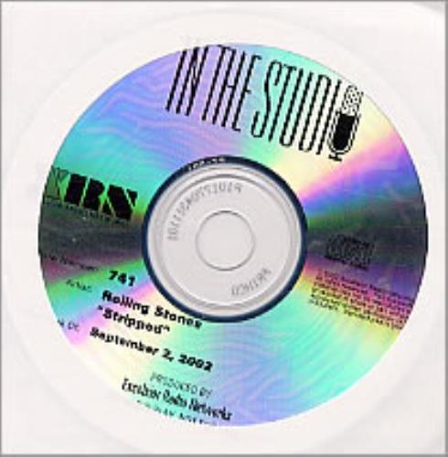 The Rolling Stones In The Studio CD album (CDLP) US ROLCDIN233204