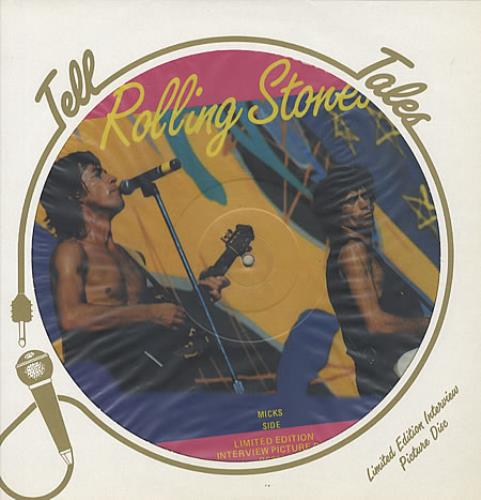 The Rolling Stones Interview Picture Disc picture disc LP (vinyl picture disc album) UK ROLPDIN74923