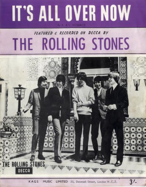 The Rolling Stones It's All Over Now sheet music UK ROLSMIT603759