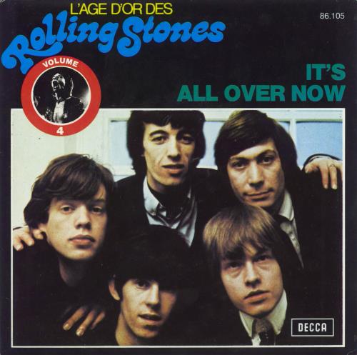 The Rolling Stones It's All Over Now 7" vinyl single (7 inch record / 45) French ROL07IT813067