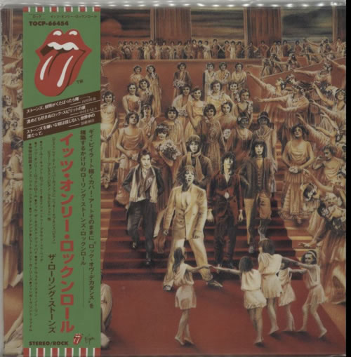 The Rolling Stones It's Only Rock 'N' Roll CD album (CDLP) Japanese ROLCDIT606935