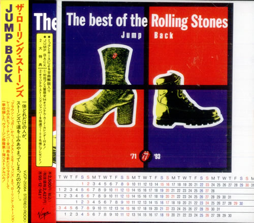 The Rolling Stones Jump Back Best CD album (CDLP) Japanese ROLCDJU37757
