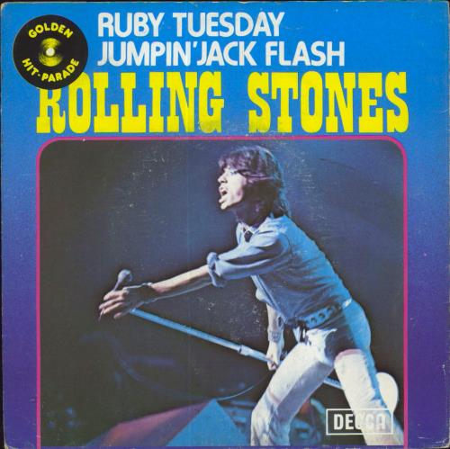The Rolling Stones Jumpin' Jack Flash - Golden Hit-Parade 7" vinyl single (7 inch record / 45) Belgian ROL07JU791962