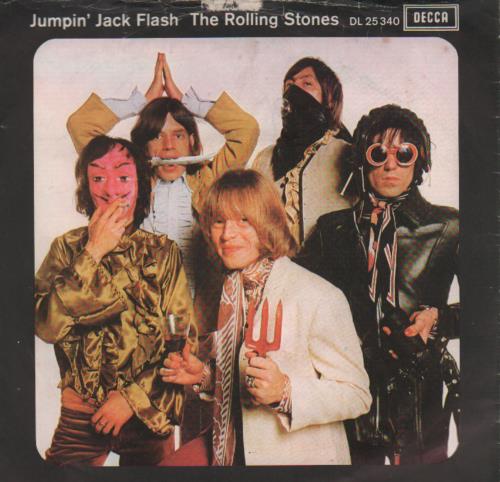 The Rolling Stones Jumpin' Jack Flash - VG 7" vinyl single (7 inch record / 45) German ROL07JU648367