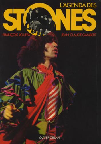 The Rolling Stones L'Agenda Des Stones book French ROLBKLA377840