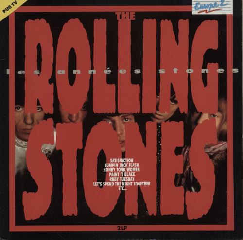 The Rolling Stones Les Annees Stones 2-LP vinyl record set (Double LP Album) French ROL2LLE757321