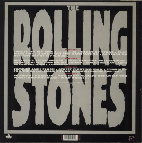 The Rolling Stones Les Annees Stones 2-LP vinyl record set (Double LP Album) French ROL2LLE757321