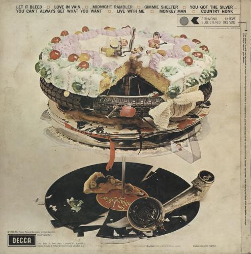 The Rolling Stones Let It Bleed - 1st - VG vinyl LP album (LP record) UK ROLLPLE746723