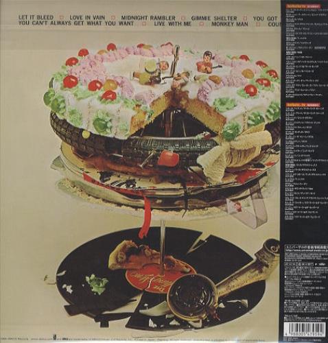 The Rolling Stones Let It Bleed - 200gm vinyl LP album (LP record) Japanese ROLLPLE403076