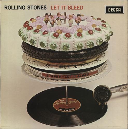 The Rolling Stones Let It Bleed - 2nd + Poster vinyl LP album (LP record) UK ROLLPLE715022