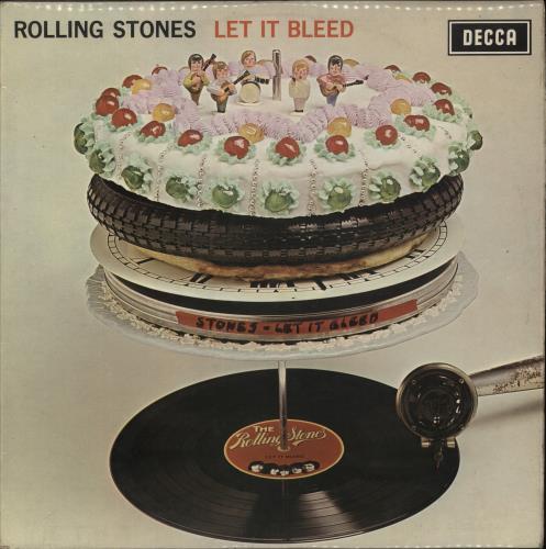 The Rolling Stones Let It Bleed - 2nd - VG vinyl LP album (LP record) UK ROLLPLE871859