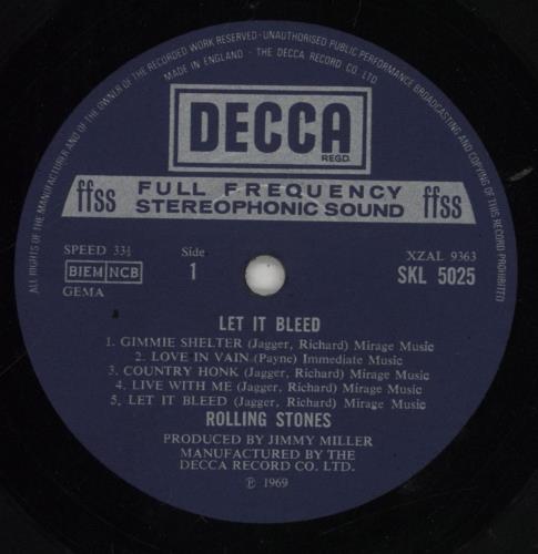 The Rolling Stones Let It Bleed - 4th - uncensored inner/stickered sleeve vinyl LP album (LP record) UK ROLLPLE856698