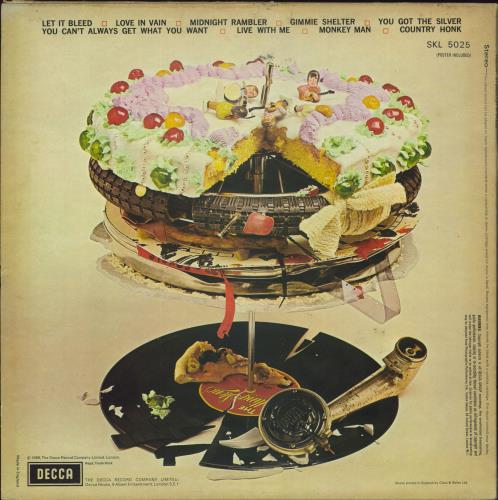 The Rolling Stones Let It Bleed - 6th vinyl LP album (LP record) UK ROLLPLE818771