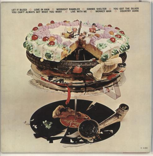The Rolling Stones Let It Bleed - Complete vinyl LP album (LP record) Japanese ROLLPLE290693