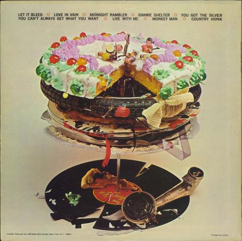 The Rolling Stones Let It Bleed - EX vinyl LP album (LP record) US ROLLPLE465896