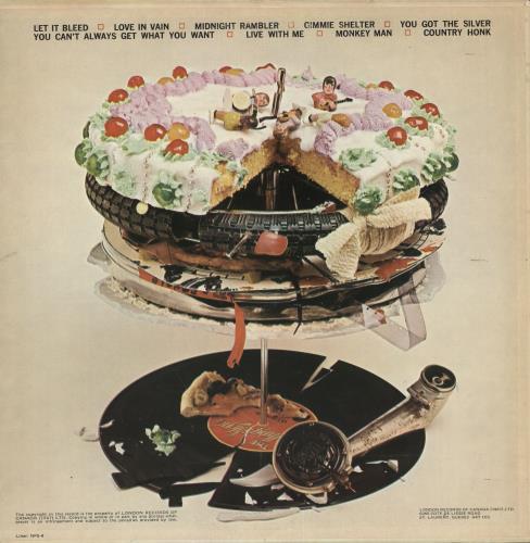The Rolling Stones Let It Bleed - Sunny Landscape label vinyl LP album (LP record) Canadian ROLLPLE727646