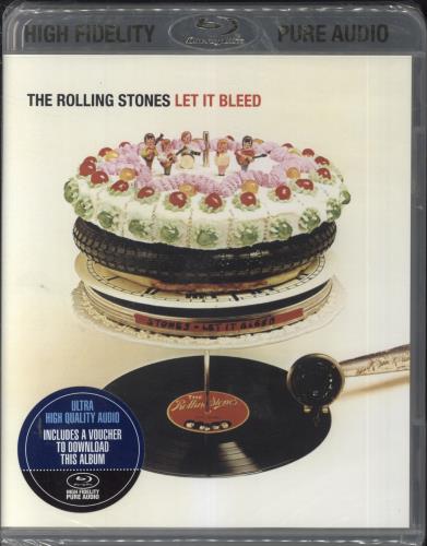 The Rolling Stones Let It Bleed -Sealed Blu Ray Audio UK ROLABLE820427