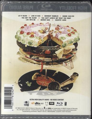 The Rolling Stones Let It Bleed -Sealed Blu Ray Audio UK ROLABLE820427