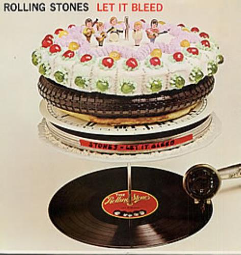 The Rolling Stones Let It Bleed vinyl LP album (LP record) Brazilian ROLLPLE231988