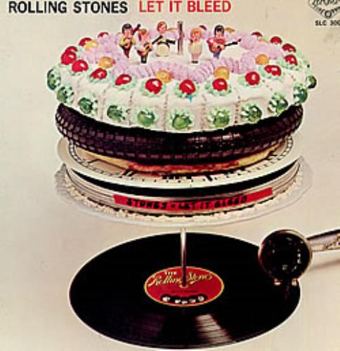 The Rolling Stones Let It Bleed vinyl LP album (LP record) Japanese ROLLPLE232511