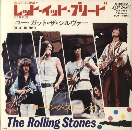 The Rolling Stones Let It Bleed 7" vinyl single (7 inch record / 45) Japanese ROL07LE354680