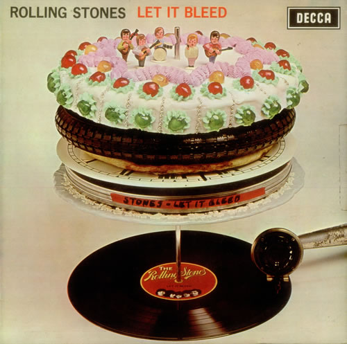 The Rolling Stones Let It Bleed vinyl LP album (LP record) Australian ROLLPLE544497