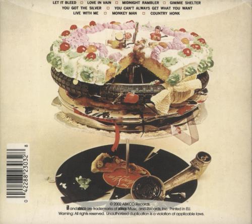 The Rolling Stones Let It Bleed super audio CD SACD UK ROLSALE874541