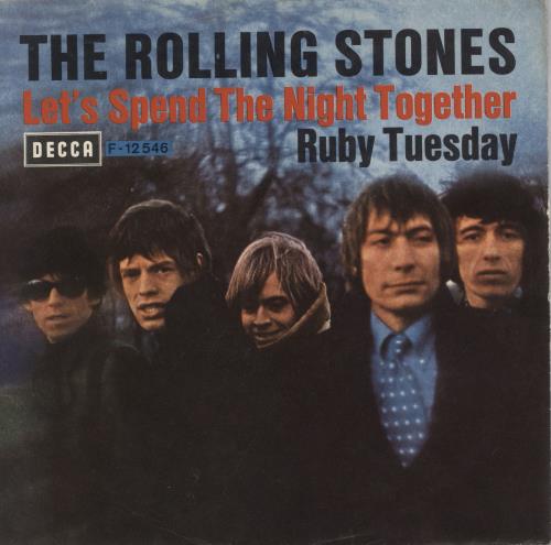 The Rolling Stones Let's Spend The Night Together - Buttons p/s 7" vinyl single (7 inch record / 45) Swedish ROL07LE781121