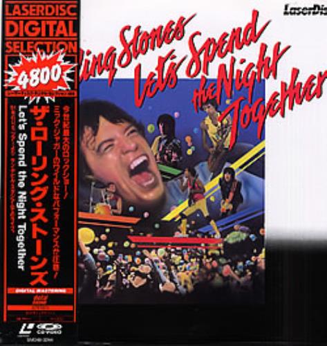 The Rolling Stones Let's Spend The Night Together laserdisc / lazerdisc Japanese ROLLZLE280084