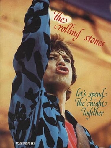 The Rolling Stones Lets Spend The Night Together magazine US ROLMALE325654