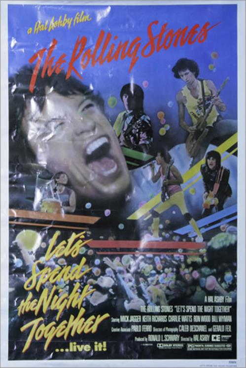 The Rolling Stones Let's Spend The Night Together poster UK ROLPOLE514175