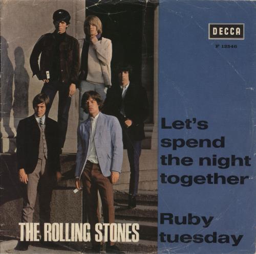 The Rolling Stones Let's Spend The Night Together 7" vinyl single (7 inch record / 45) Norwegian ROL07LE773784
