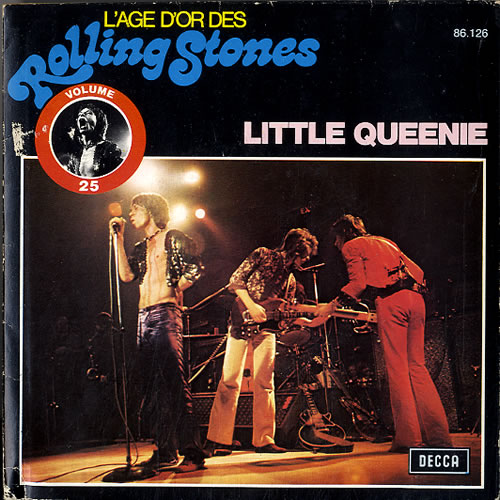 The Rolling Stones Little Queenie 7" vinyl single (7 inch record / 45) French ROL07LI622980