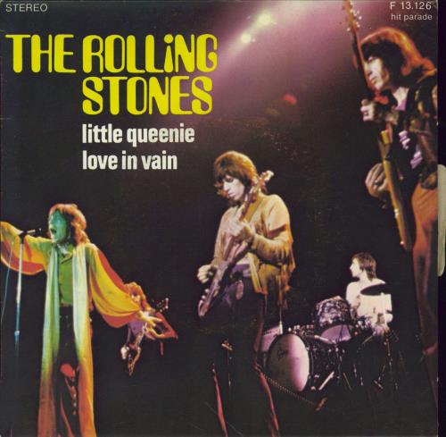 The Rolling Stones Little Queenie 7" vinyl single (7 inch record / 45) French ROL07LI83168