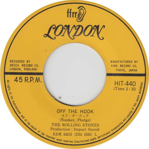 The Rolling Stones Little Red Rooster - EX 7" vinyl single (7 inch record / 45) Japanese ROL07LI749453