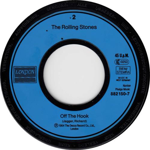 The Rolling Stones Little Red Rooster 7" vinyl single (7 inch record / 45) German ROL07LI668576