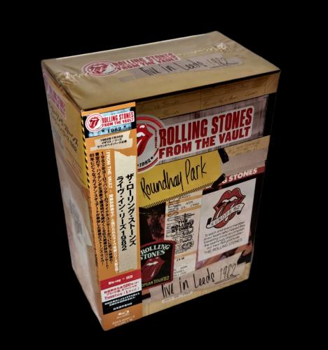 The Rolling Stones Live At Leeds Roundhay Park 1982 box set Japanese ROLBXLI791646