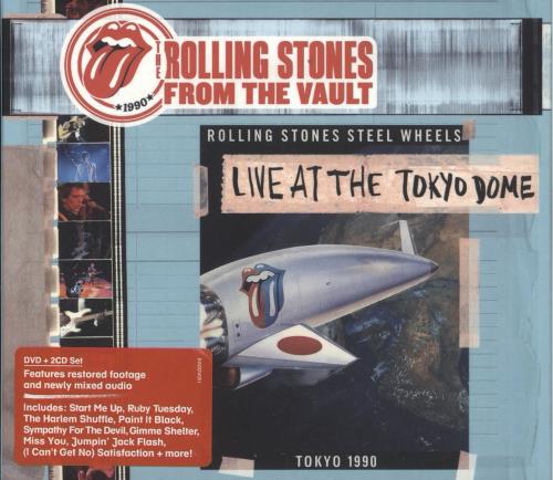 The Rolling Stones Live At The Tokyo Dome 1990 3-disc CD/DVD Set UK ROL3DLI744509