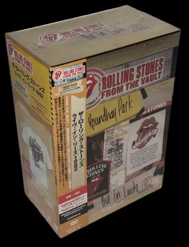 The Rolling Stones Live In Leeds 1982 3-disc CD/DVD Set Japanese ROL3DLI791255