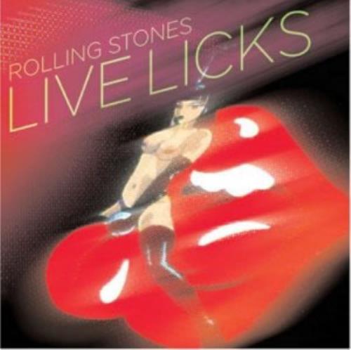 The Rolling Stones Live Licks 2 CD album set (Double CD) US ROL2CLI309591