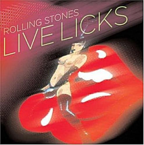 The Rolling Stones Live Licks 2 CD album set (Double CD) Dutch ROL2CLI309707