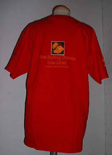 The Rolling Stones Live Licks t-shirt Mexican ROLTSLI310990