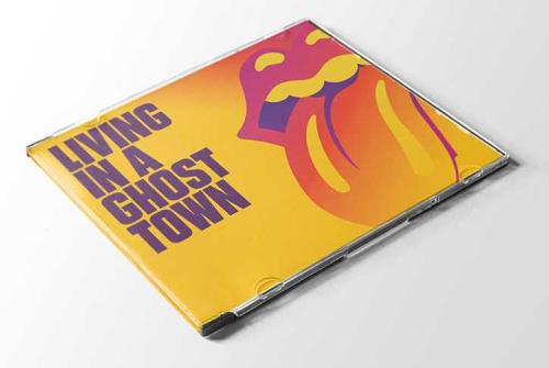 The Rolling Stones Living In A Ghost Town CD single (CD5 / 5") UK ROLC5LI747596