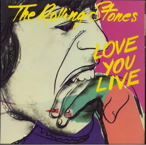 The Rolling Stones Love To Live 2-LP vinyl record set (Double LP Album) US ROL2LLO819311