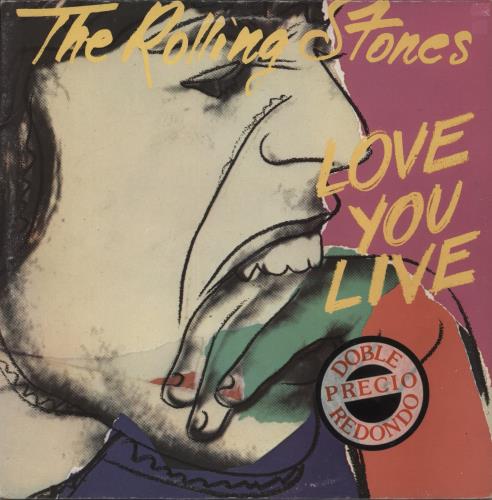 The Rolling Stones Love You Live 2-LP vinyl record set (Double LP Album) Spanish ROL2LLO873148