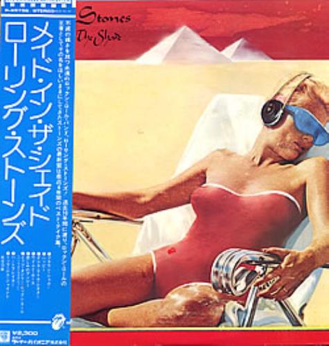 The Rolling Stones Made In The Shade + Obi vinyl LP album (LP record) Japanese ROLLPMA303378