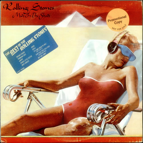 The Rolling Stones Made In The Shade - Promotional Stickered vinyl LP album (LP record) US ROLLPMA531916